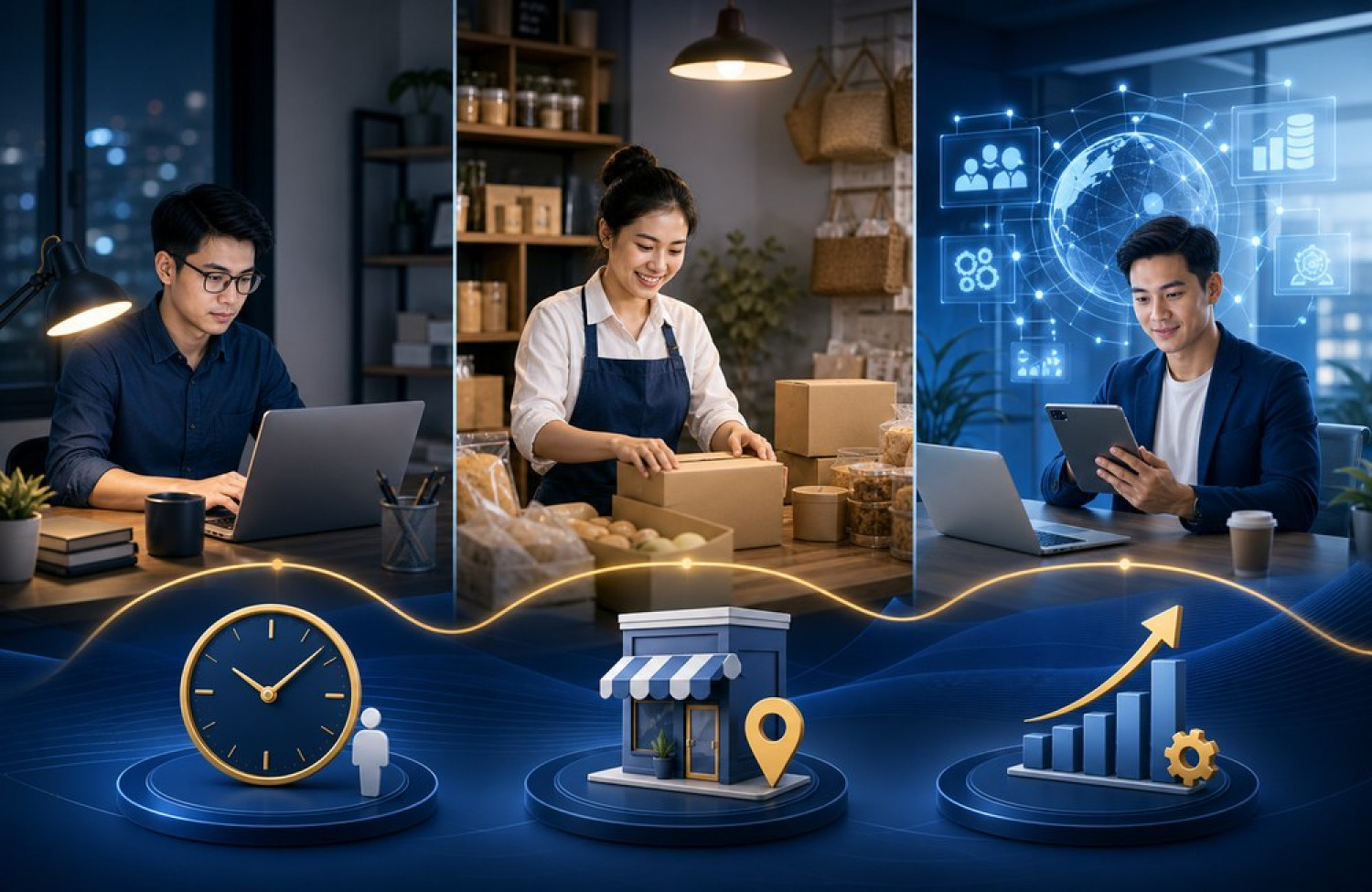 so s&aacute;nh doanh nghiệp một người freelancer v&agrave; hộ kinh doanh