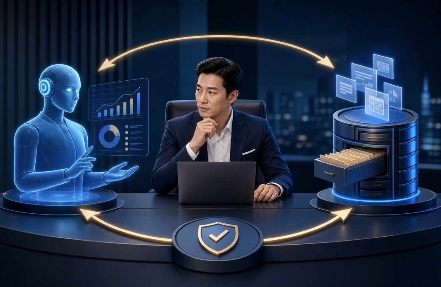 quản trị doanh nghiệp bằng AI c&oacute; kiểm so&aacute;t